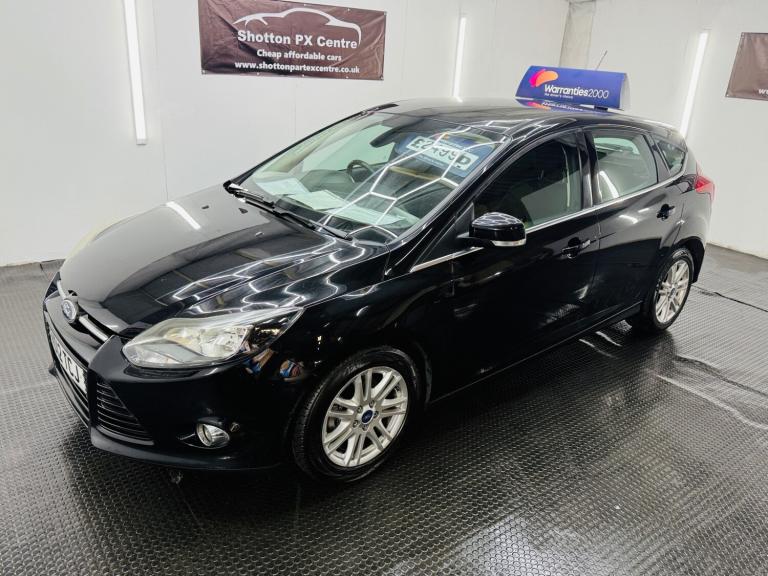 2012 12 FORD FOCUS 1.6 TDCI 115 BHP TITANIUM MANUAL £20 TAX APRIL 2027 MOT 