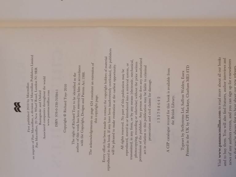 Churchill's Empire: The World that Made Him and the World He Made Him (Signed)