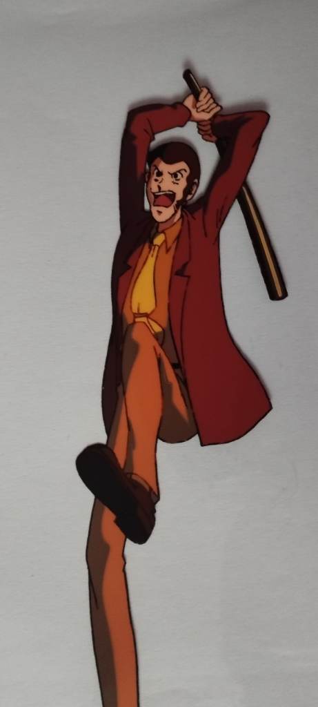 Original Production Cel and Douga LUPIN THE THIRD (LUPIN 3) from Japanese Animation Studio