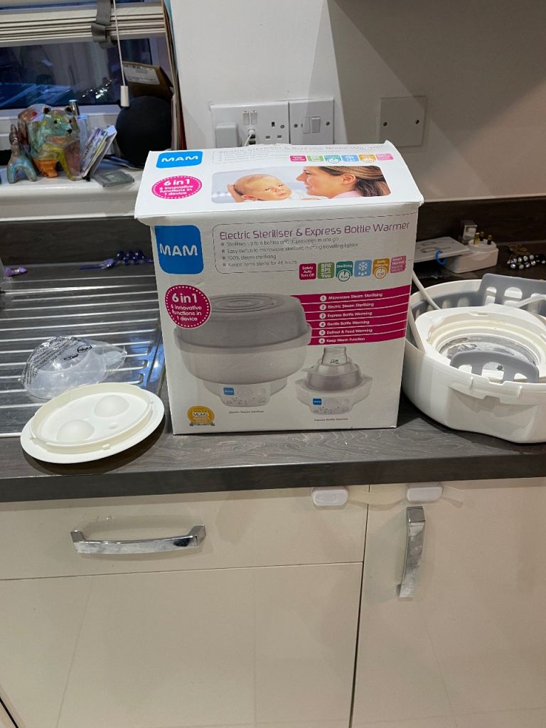 Free MAM baby sterliser 
