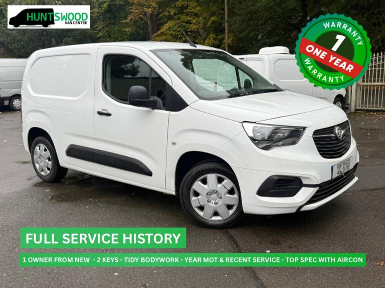 2019 VAUXHALL COMBO CARGO SPORTIVE 1.6L TOP SPEC VAN - 38K MILES - 1 OWNER