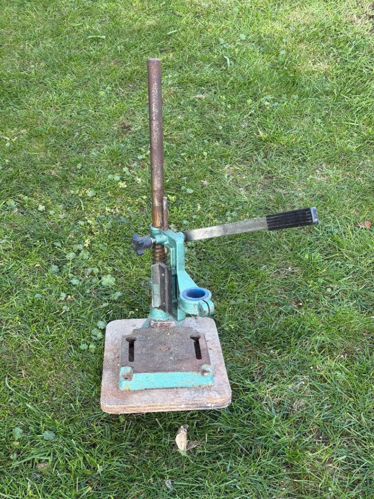 Drill Press Stand for Hand Drills – Fair Condition