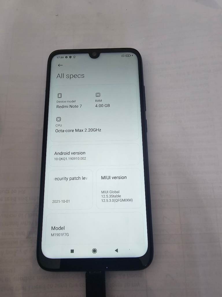 Redmi note 7 128gb dual sim unlocked £60