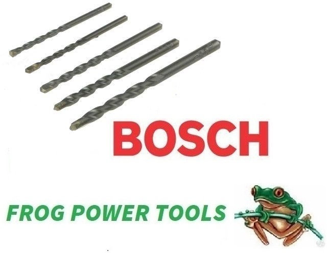 20 X ASSORTED BOSCH SILVER PERCUSSION DRILL BITS 10X12MM 10X16MM