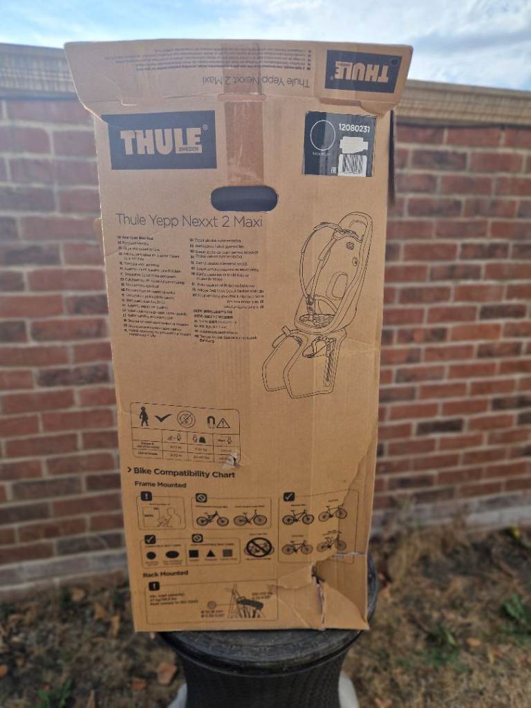 Thule Yepp Nexxt 2 Maxi Child Bike Seat - Brand New in Box