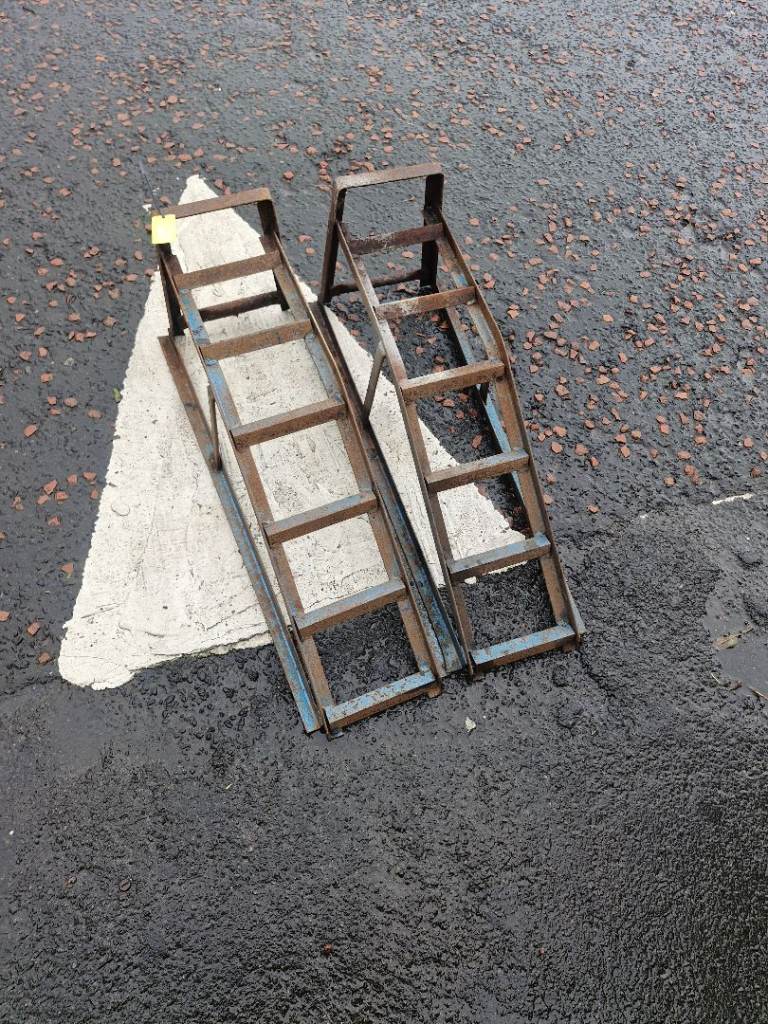 Set car ramps 