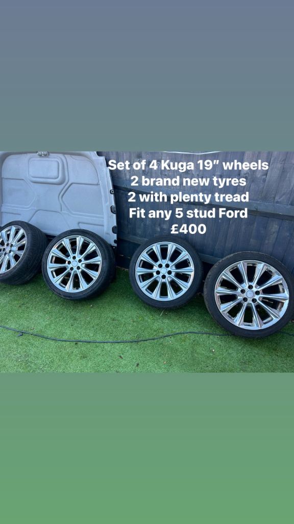 Ford 19inch 5 stud wheels Kuga smax galaxy 