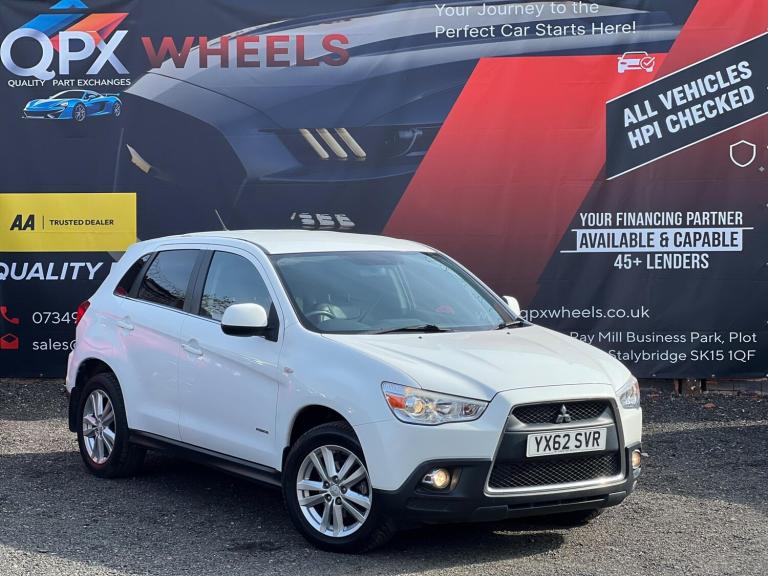 2012 Mitsubishi ASX 1.8D 4 4WD Euro 5 5dr HATCHBACK Diesel Manual