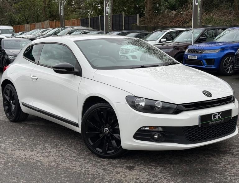 2014 Volkswagen Scirocco GT TDI BLUEMOTION TECHNOLOGY = £35 ROAD TAX -LEATHER -11 SERVICES RECORD...