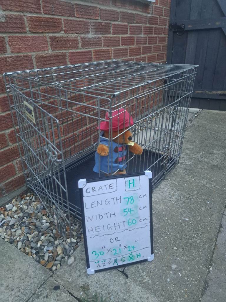 Crate puppy cage dog H