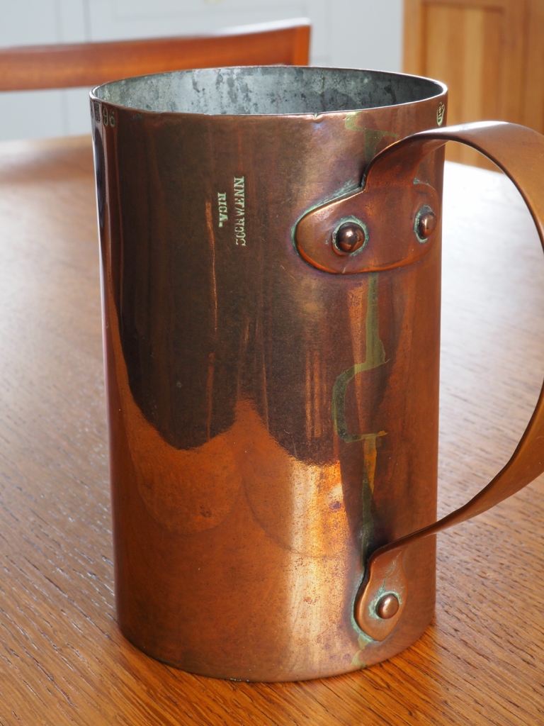 VERY RARE - 1887 Imperial Russian Navy Measure Grog Rum Tot Cup
