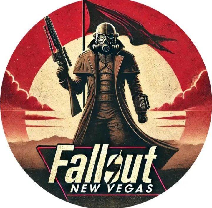 Fallout New Vegas Metal Sign 