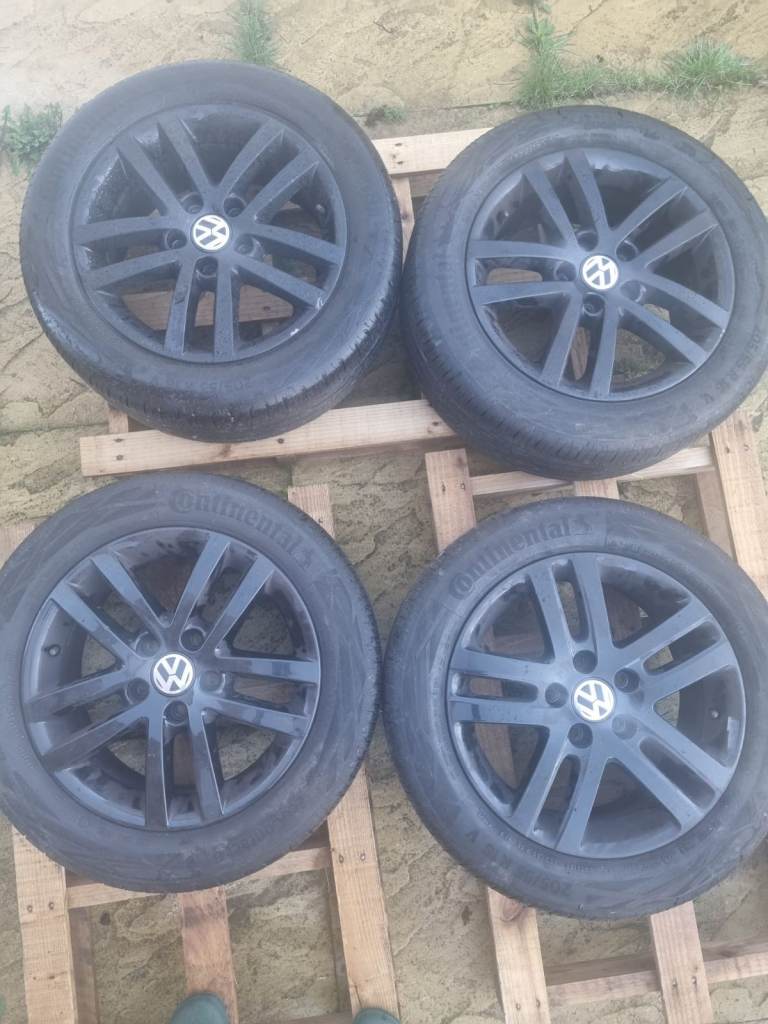 Alloy Wheels and Tyres VW 16inch