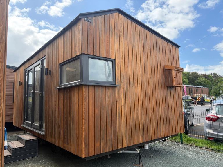 20ft X 11ft GLAMPING POD 2.0 • WOOD CLAD • VELUX WINDOWS • £17,995