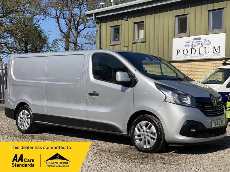 2018 Renault Trafic 1.6 dCi ENERGY 29 Sport Nav LWB Standard Roof Euro 6 (s/s) 5dr Panel Van Dies...