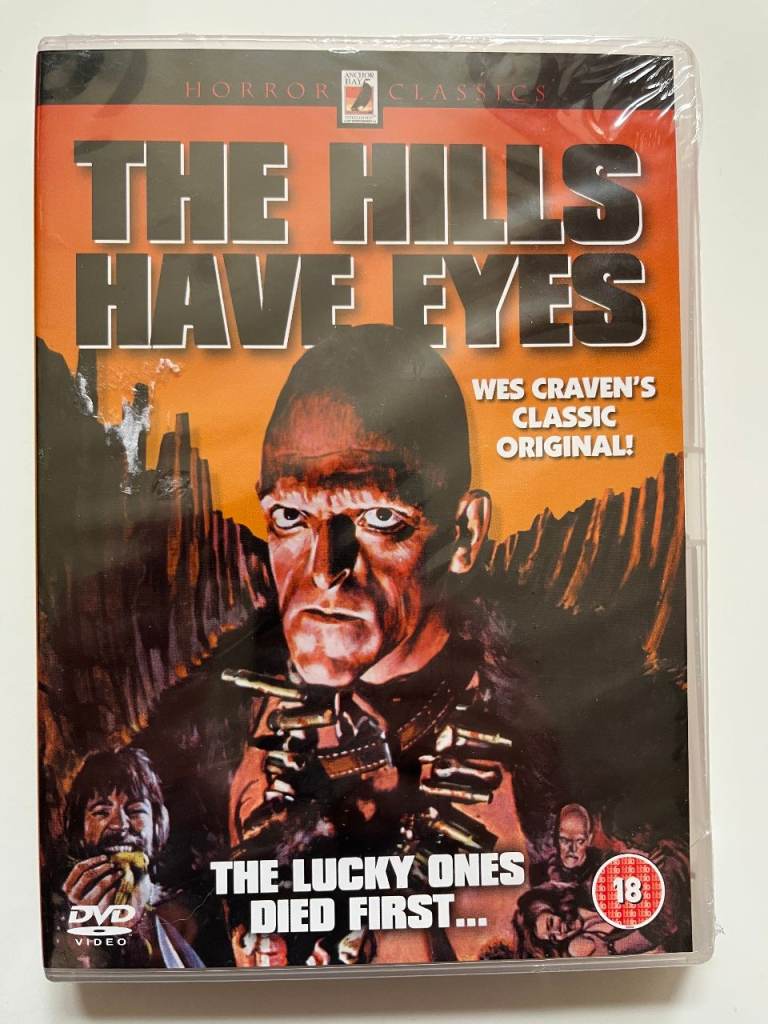 THE HILLS HAVE EYES (1977) - UK DVD, 2006 - SEALED,