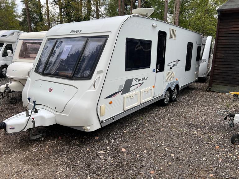 Elddis CRUSADER SUPER SIROCCO - FIXED DOUBLE - REAR BATHROOM - FOUR BIRTH