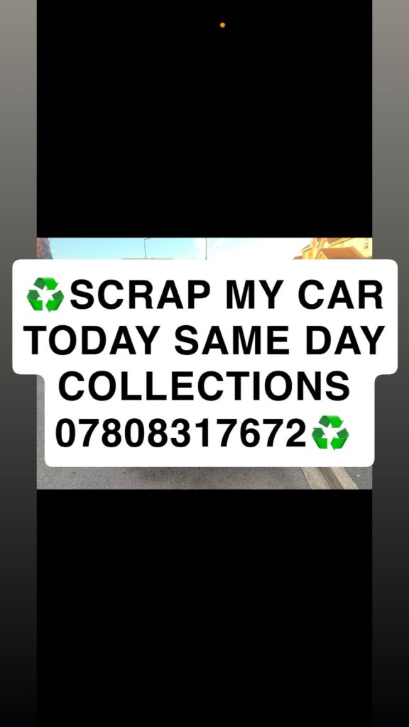 Scrap cars wanted