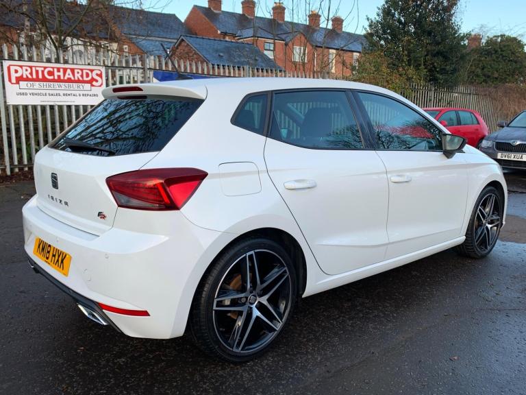 2018 SEAT Ibiza 1.5 TSI Evo 150 FR 5dr HATCHBACK PETROL Manual