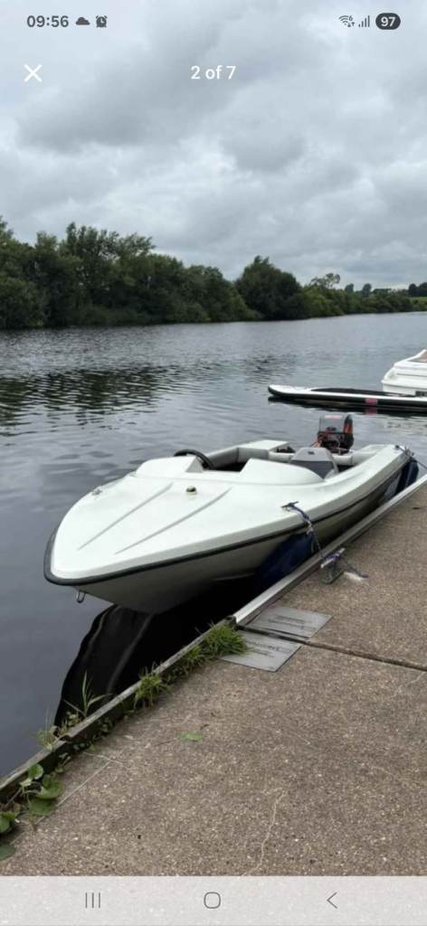 12ft Speedboat 55hp mariner marathon