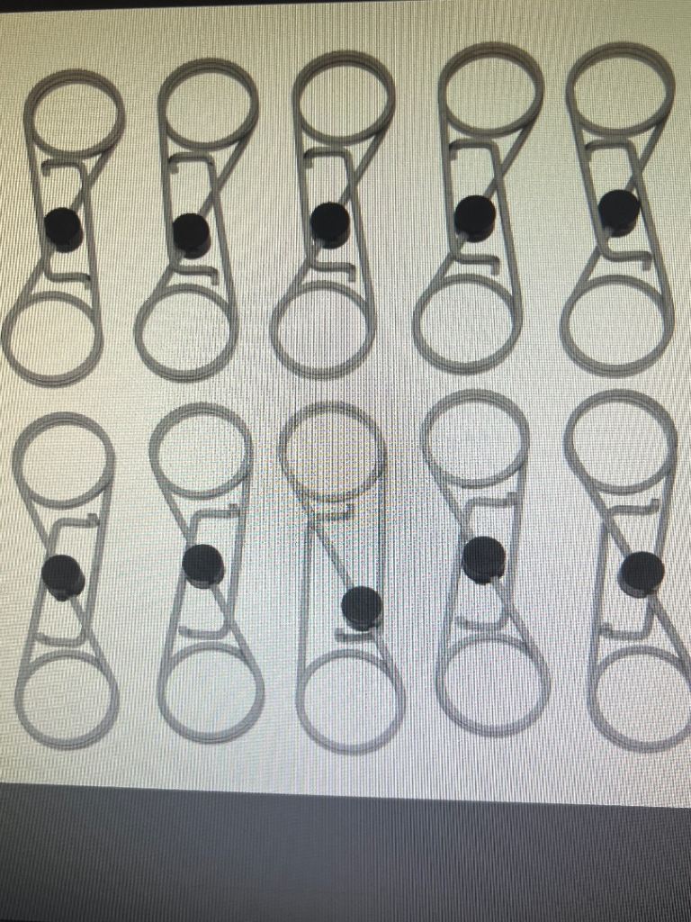 Ric Clip 32mm RH -10 Pack