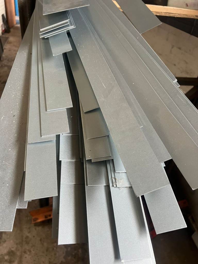 3m x 1.5mm Plain Galv Flat Strips