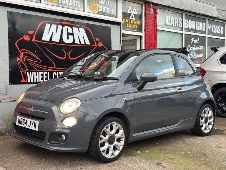 image for 2014 Fiat 500 1.2 S 2dr CONVERTIBLE PETROL Manual