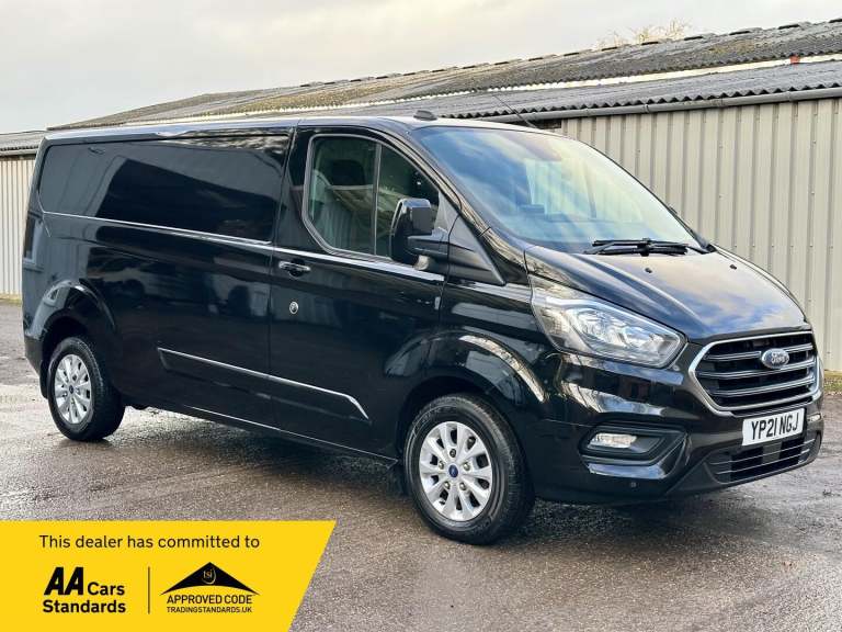 2021 Ford Transit Custom 2.0 EcoBlue 130ps Low Roof Limited Van Auto PANEL VAN DIESEL Automatic