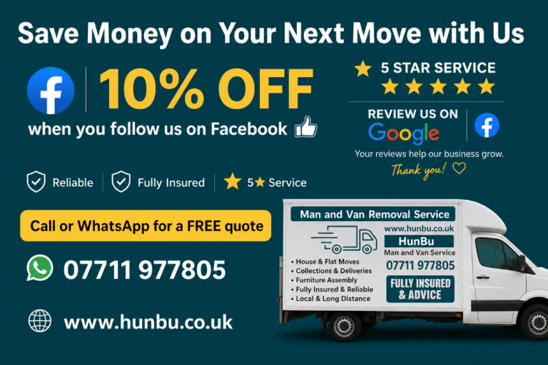 🐝🚚 Man and Van / House Removals / Luton Van / 24/7 Service 🚚🐝