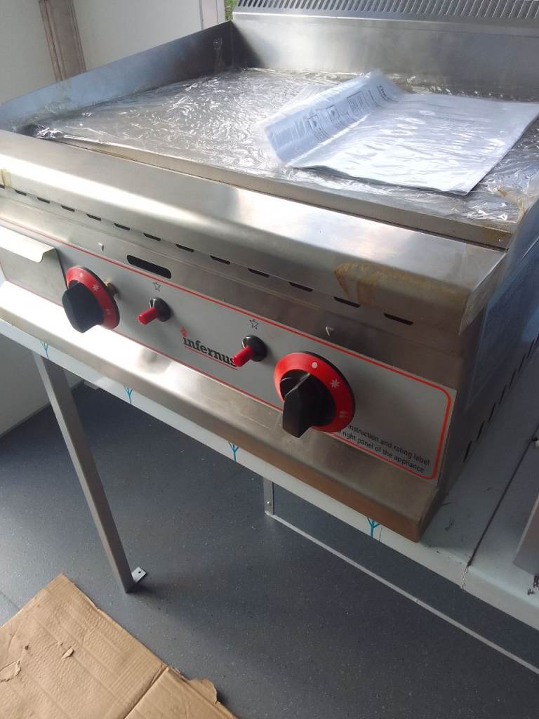 Catering equipment commercial Gas fryers griddles kebab restaurant kitchen items 