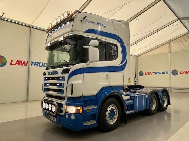 Scania R580 6x2 10 Tyre Rear Lift Tractor Unit PTO