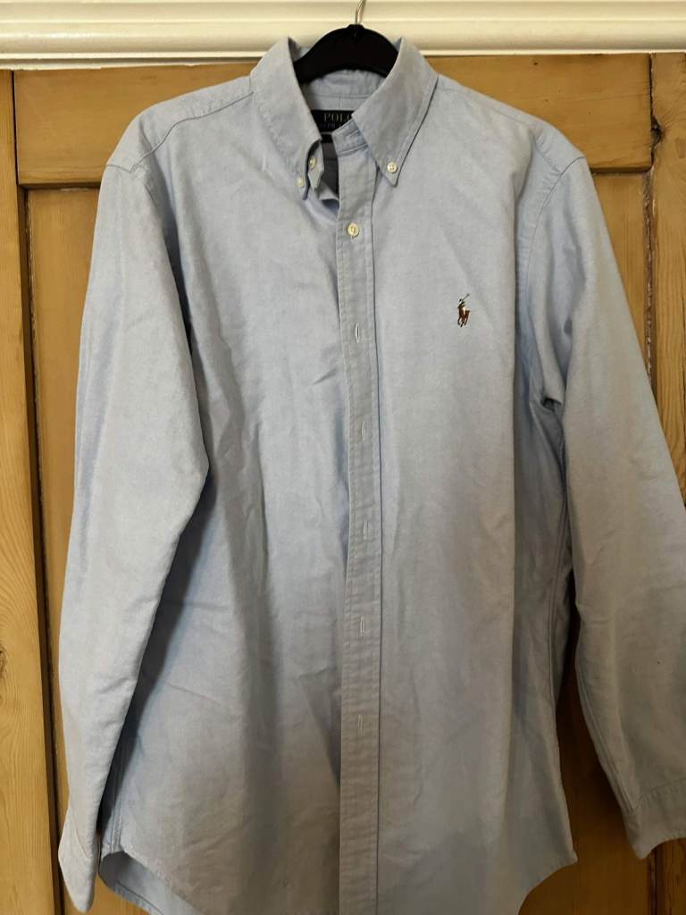Polo Ralph Lauren Classic Fit Shirt - Light Blue, Size M