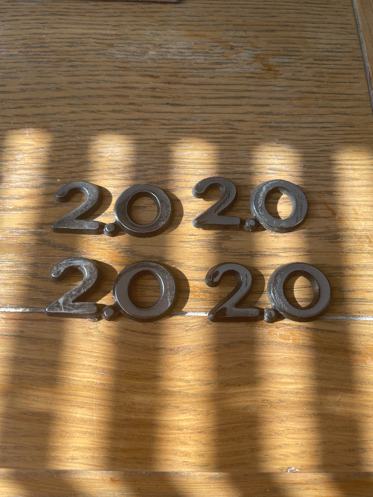 Genuine FORD 2.0 BOOT BADGE Emblem For Focus 1998-2004 Mondeo 1992-2000