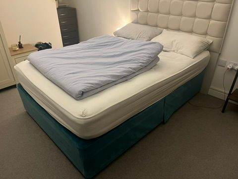 Bed frame and mattress