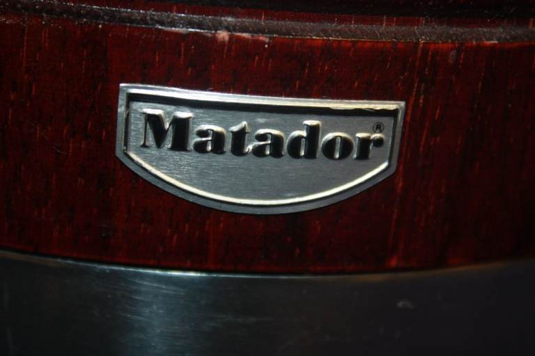 LP Matador Bongo Drums Dark Brown 7.1/4in + 8.5/8in Heads ~ Silver Hardware ~ £100 ono