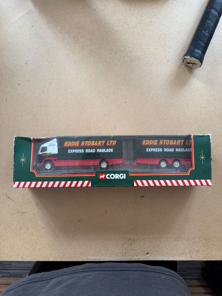 Eddie Stobart Express Road Haulage With Trailer