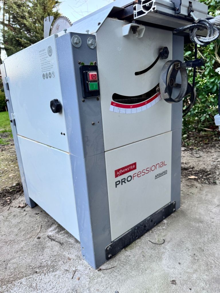 Axminster AP254PS13 Sliding Table Saw / Panel Saw – Excellent Condition