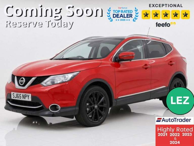2015 Nissan Qashqai 1.5 dCi Tekna SUV 5dr Diesel Manual 2WD Euro 6 (s/s) (110 ps) Diesel Manual