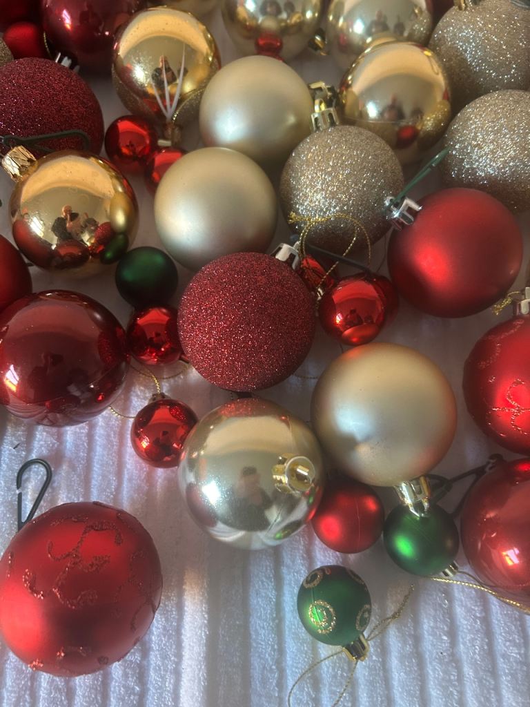 Xmas baubles for tree 