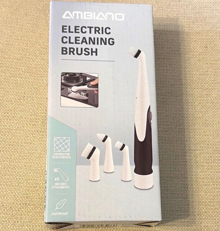 AMBIANO Electric Cleaning Brush - New in Box
