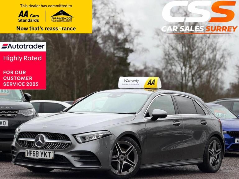 MERCEDES-BENZ A CLASS 1.3 A200 AMG Line (Premium) 7G-DCT Euro 6 (s/s) 5dr 2018
