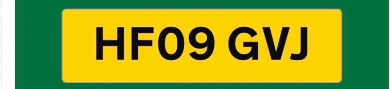 Number plate 