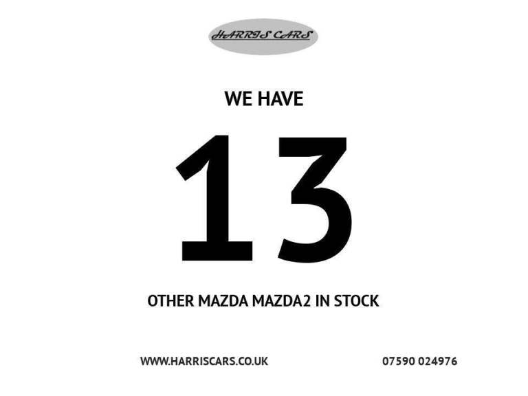 2015 Mazda Mazda2 1.3 Sport Venture Edition 5dr HATCHBACK PETROL Manual