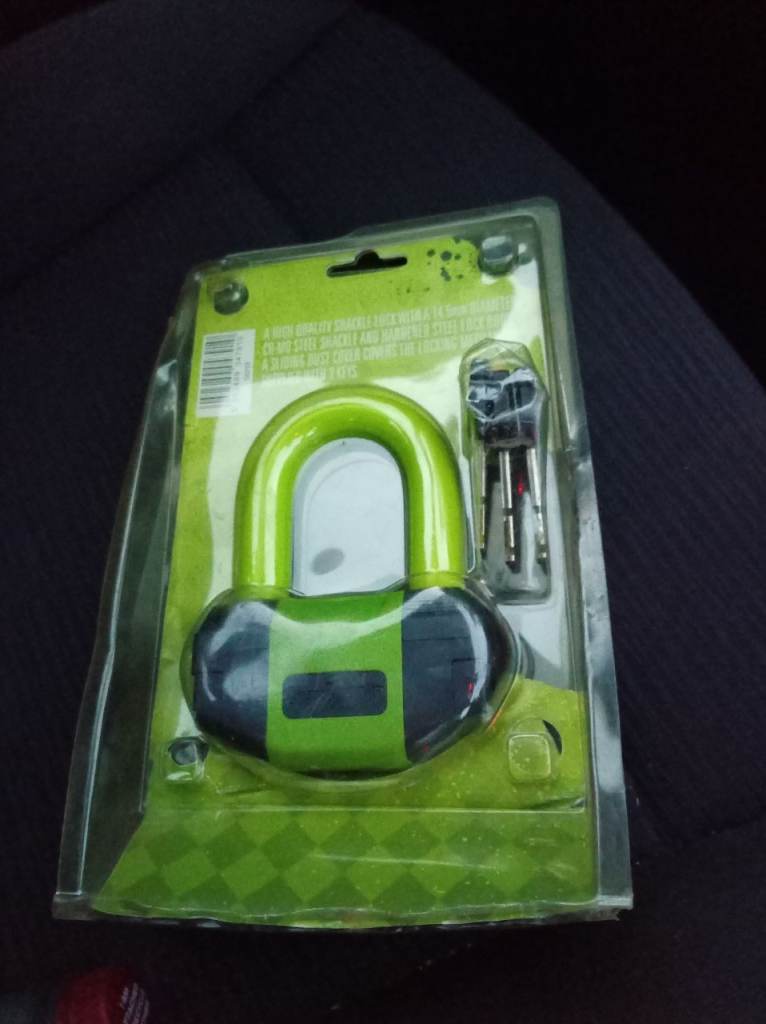Corsair Padlock 14.5mm CR-MO Steel Shackle – Brand New