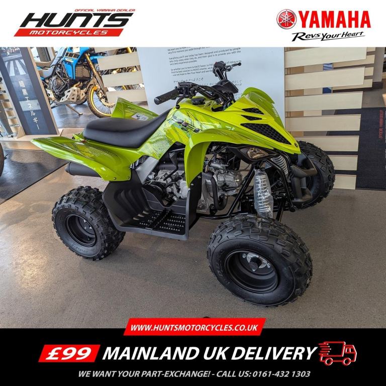 NEW COLOUR FOR 2026! – NEW Yamaha YFM110R Junior Quad. £3,600 (No Added Fees!)