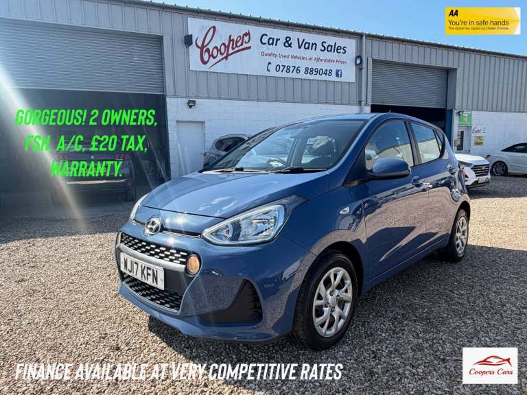 2017 Hyundai i10 1.0 SE 5dr HATCHBACK Petrol Manual