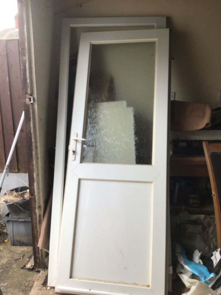 Upvc back door