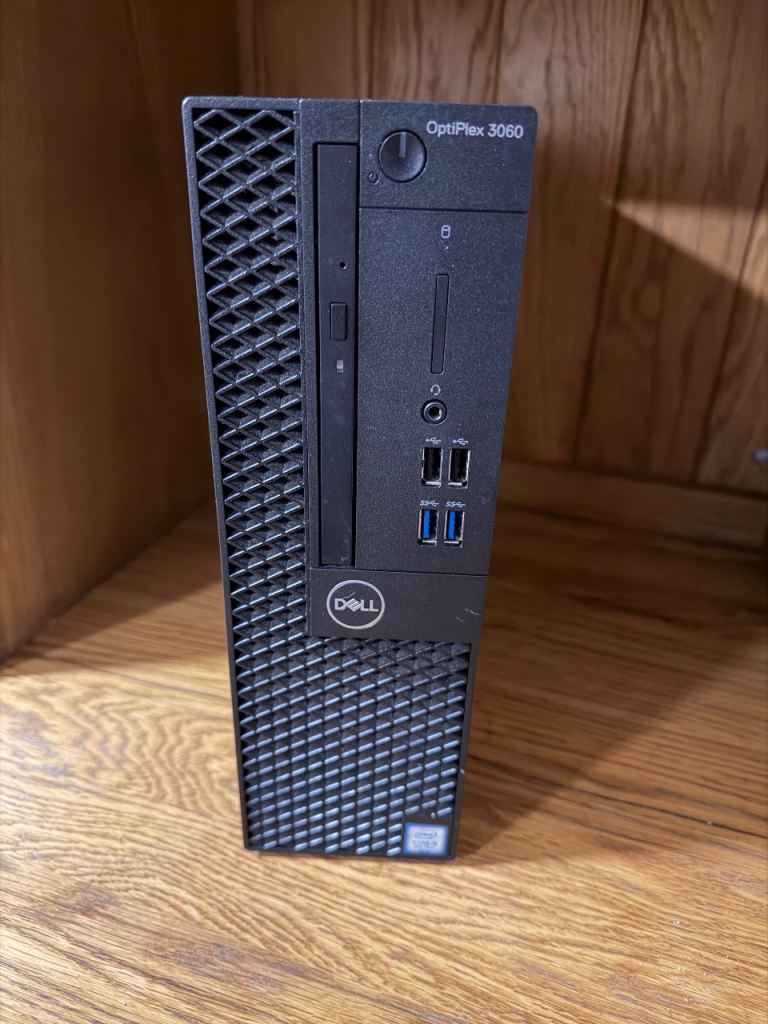 Dell OptiPlex 3060 Desktop PC – i5-8500, 8GB RAM, 256GB SSD