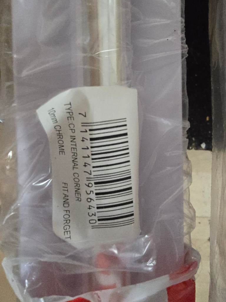 New wall panel light marble grey shower water proof 2400 1000 10mm 3 showerwall interior chrome trim