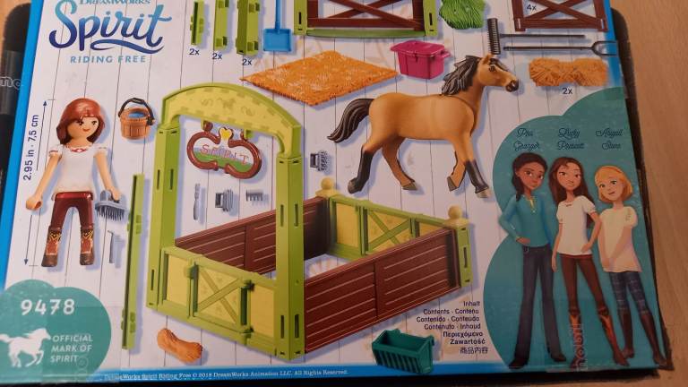 Playmobil Spirit Riding Free 70118 & 9478
